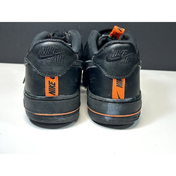 Nike Air Force 1 Low LV8 KSA CT4683-001 Kids US 7Y Shoes Black Leather Sneakers - Picture 8 of 16